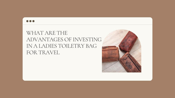What are the Advantages of Investing in a Ladies Toiletry Bag For Travel