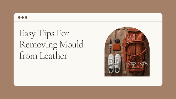 Easy Tips For Removing Mould From Leather