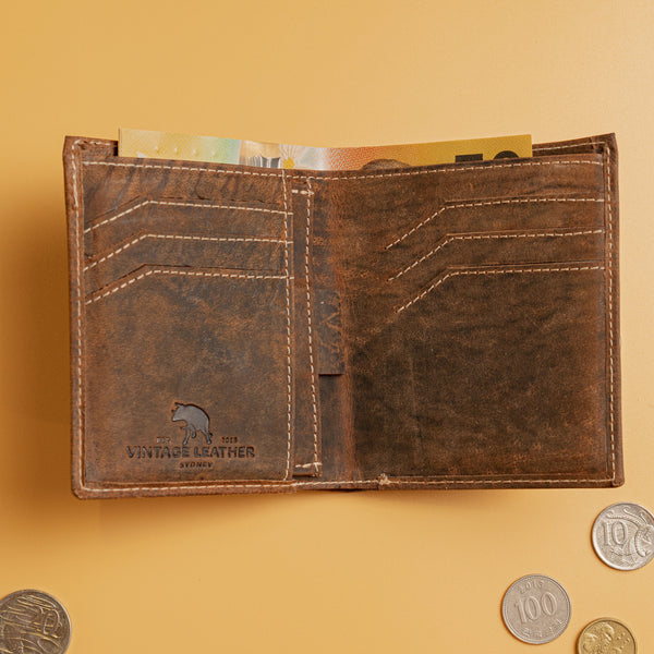 Leather Wallet for Men Ontario 