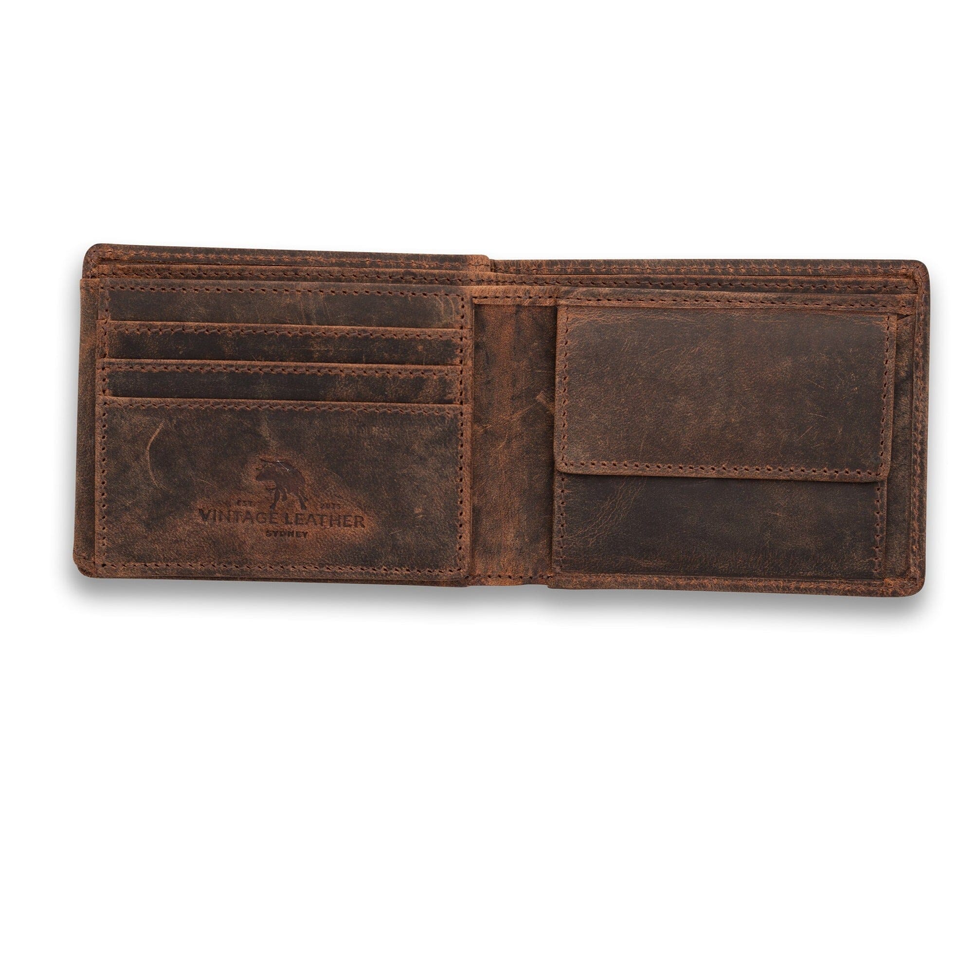 Discover the Stylish Range of Mens Leather Trifold Wallets with Coin Pouch Vintage Leather Sydney