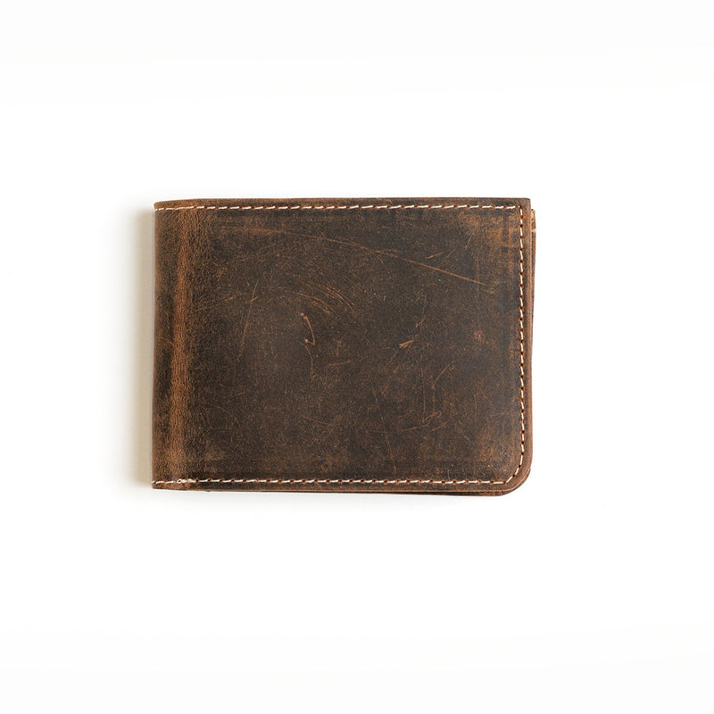Mens Slim Leather Wallet From Vintage Leather Sydney 
