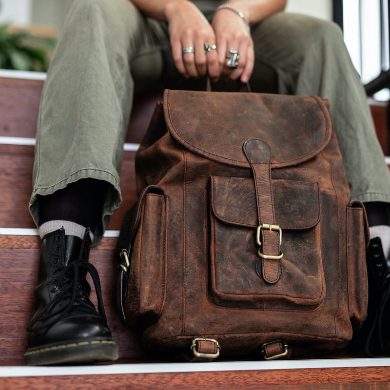 Leather Backpack_Vintage Leather