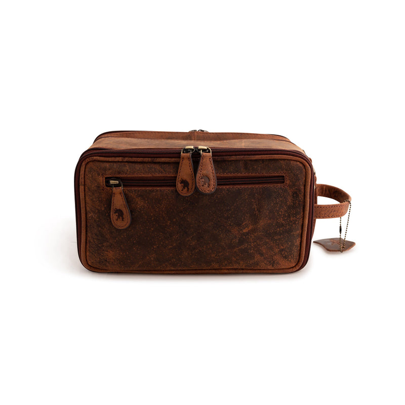 Leather Travel Toiletry Bag Porter