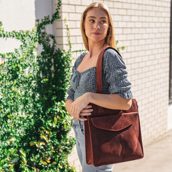 Leather Tote bag Jasmine