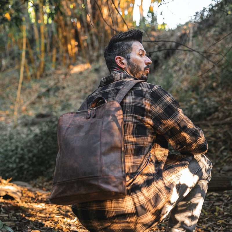 Leather Backpack_Vintage Leather Sydney