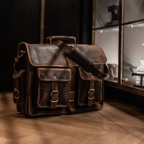 Vintage Leather Sydney _ Messenger Bag