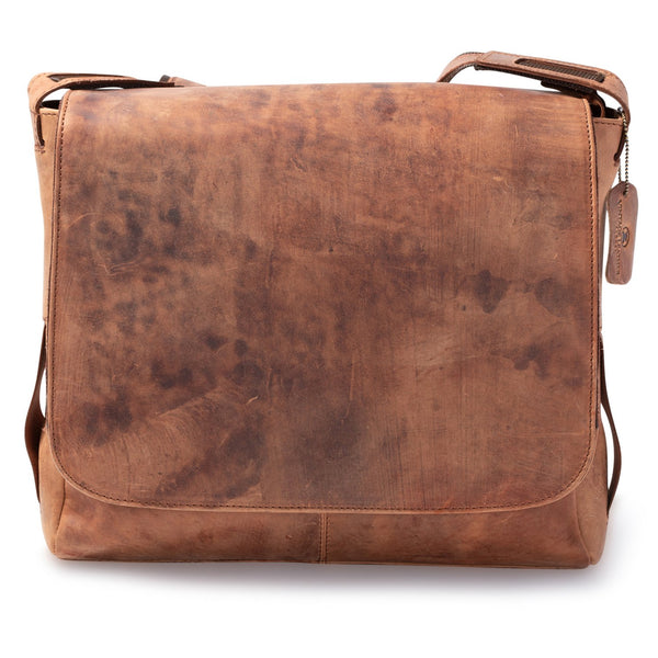 mens leather satchel bag