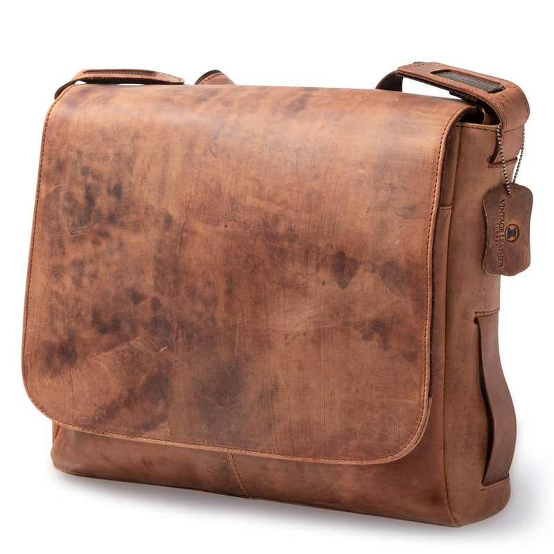 mens leather satchel bag