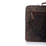 Parker Leather Mens Briefcase