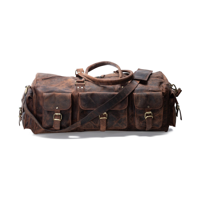 LEATHER DUFFLE BAG - DAKOTA