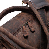 LEATHER DUFFLE BAG - HUDSON