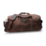 LEATHER DUFFLE BAG - HUDSON