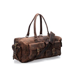 LEATHER DUFFLE BAG - HUDSON