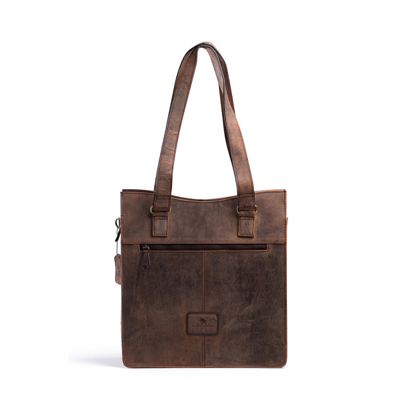Leather Tote Bag By Vintage Leather 