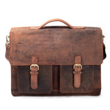 Vintage Leather Messenger Bag Toledo