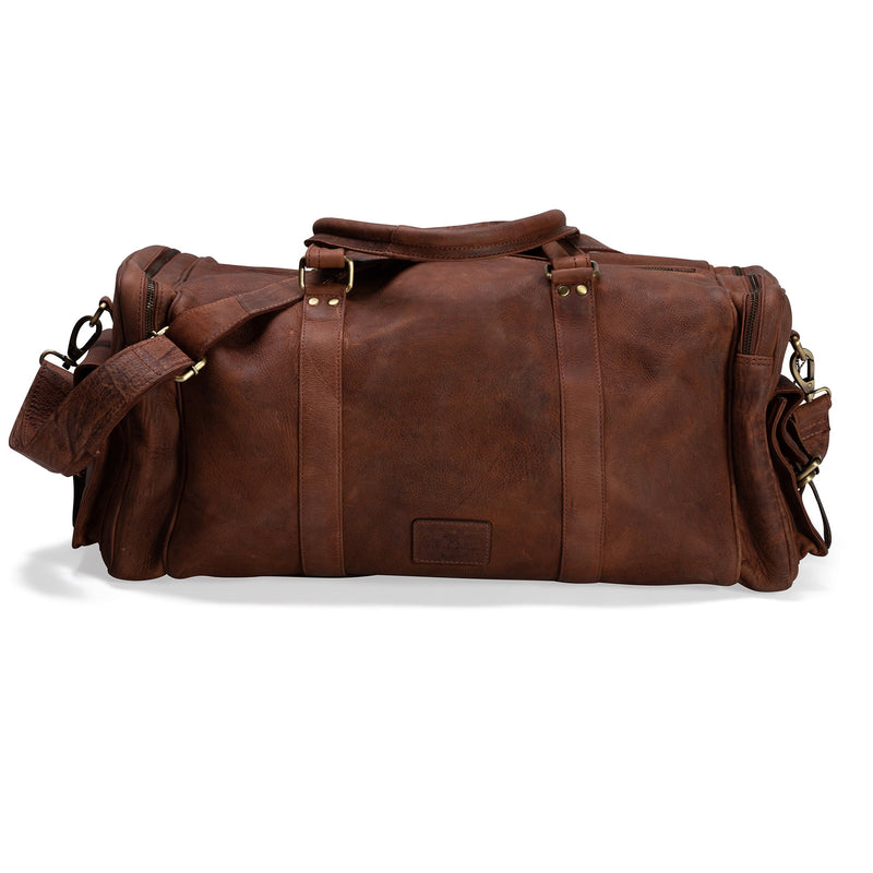Vintage Leather Duffle Bag_Colorado