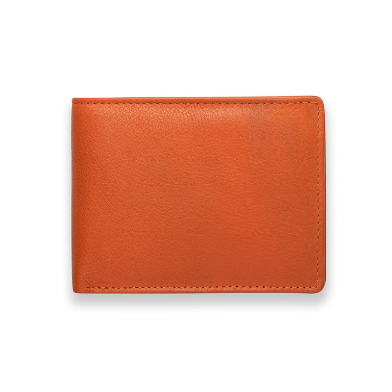 Leather Wallet Mens Brown - Hugo