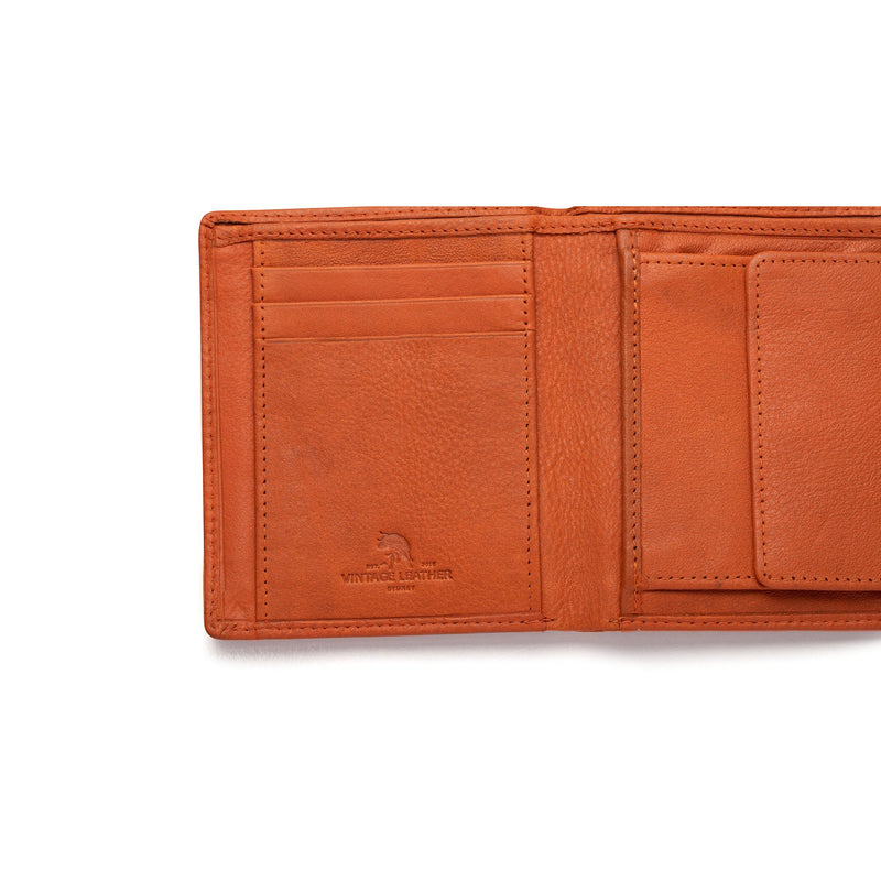 Mens Brown Leather Wallet 