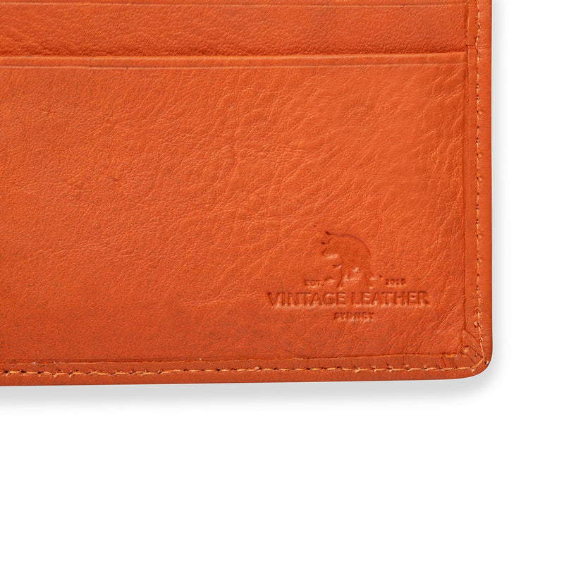 Leather Wallet Mens Brown - Hugo