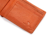 Leather Wallet Mens Brown - Hugo