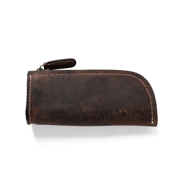 Leather Glasses Pouch | Leo