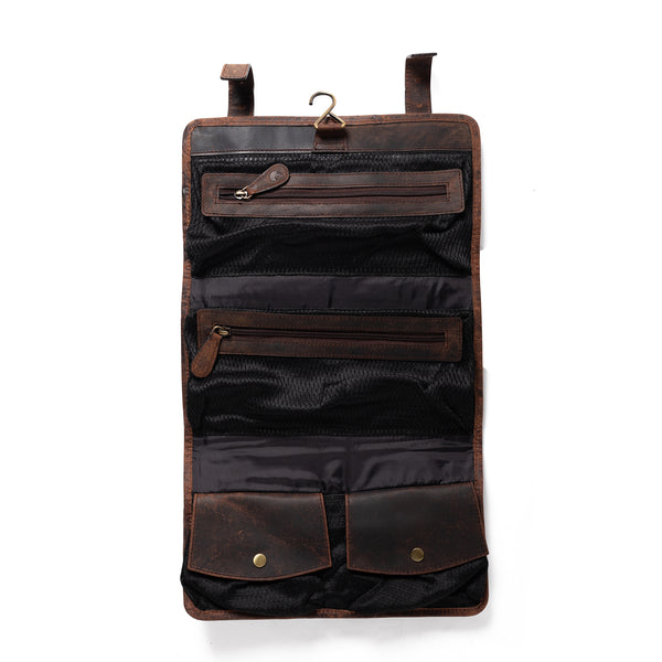 Hanging Toiletry Bag Australia_ Vintage Leather Sydney_001