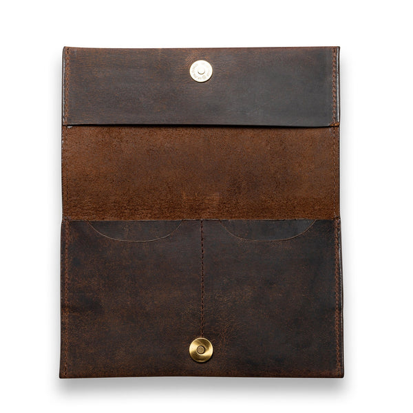 tobacco pouch leather